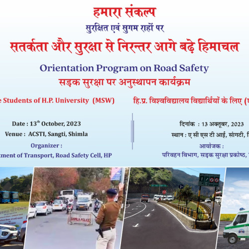 Orientation Programme on Road Safety